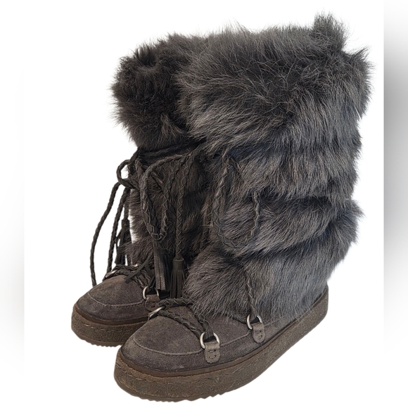 Frye Shoes - Frye Gail Shearling Tall Winter Boots Sz 7